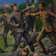 This image is taken from a World War I recruitment poster that prominently featured Henry Johnson, posthumously awarded the Medal of Honor. (U.S. Army)